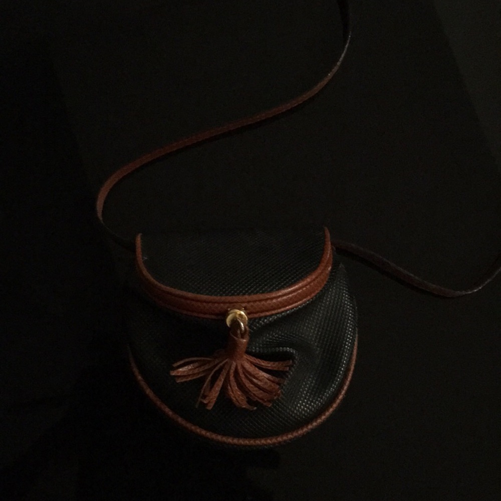 Small Crossbody brown and black. Authentic